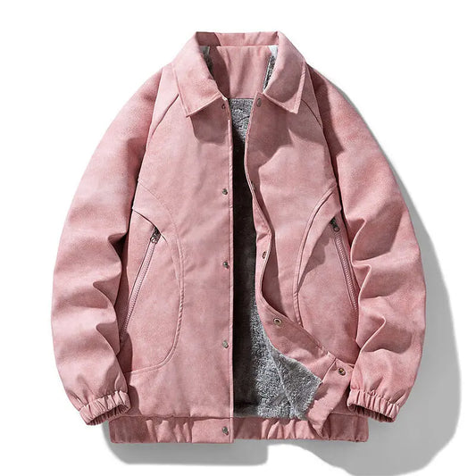 Runo Fleece Bomber Jacket
