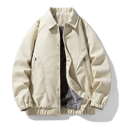 Runo Fleece Bomber Jacket