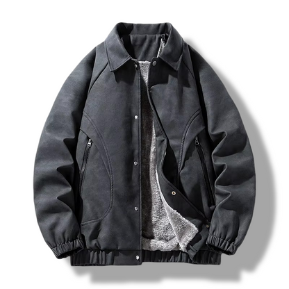 Runo Fleece Bomber Jacket
