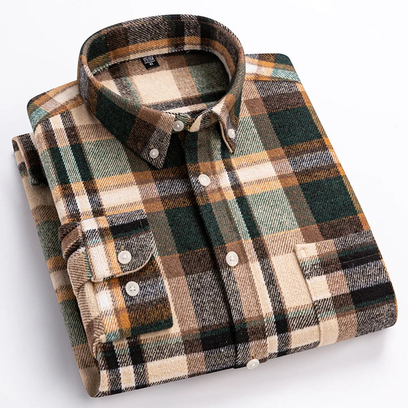 Lerro Flannel Plaid Shirt